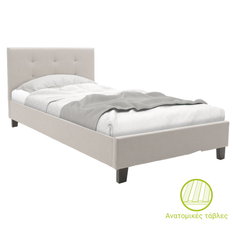 Легло, Mago, Слонова кост, Текстил, 100х200см.