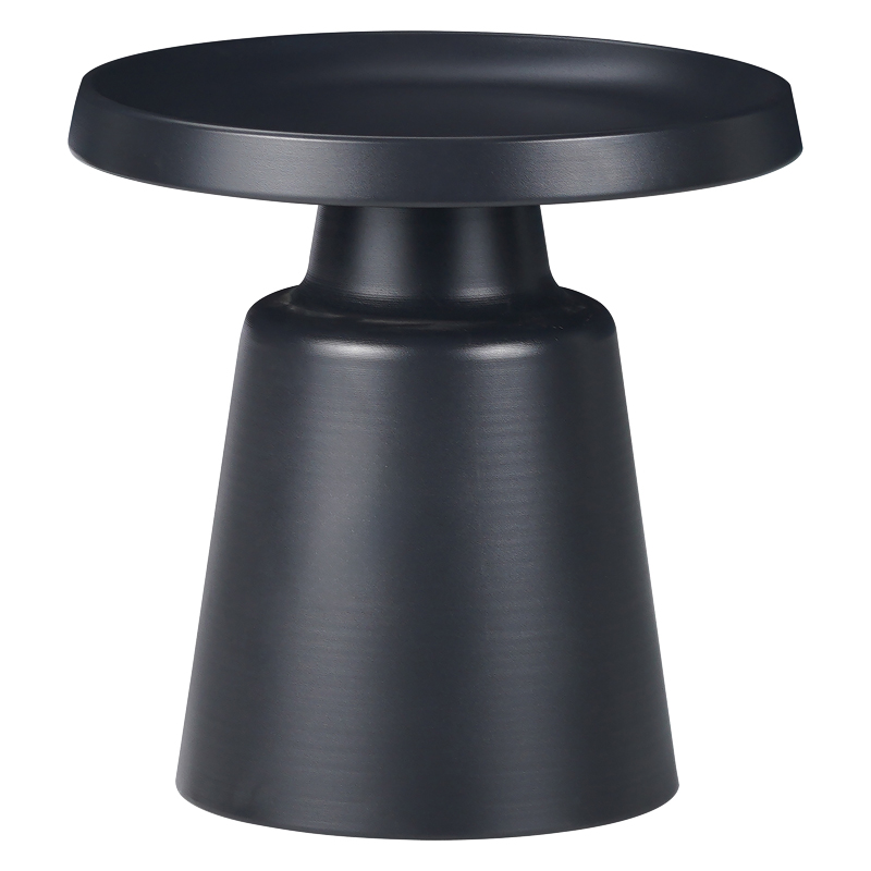 Маса, Ginoze Inart, Черен, Метал, 50х50х50см.