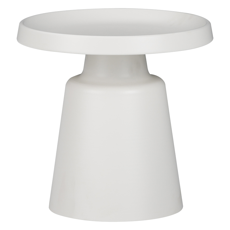 Маса, Ginoze Inart, Бял, Метал, 50х50х50см.