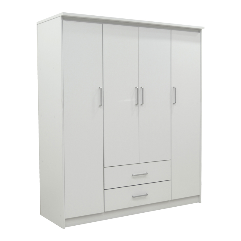 Гардероб, Olympus, Бял, ПДЧ, 159х57х183см.