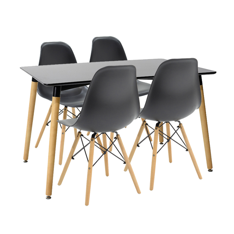 Трапезен комплект, Natali-Julita, Натурален, МДФ, 120х80х76см.