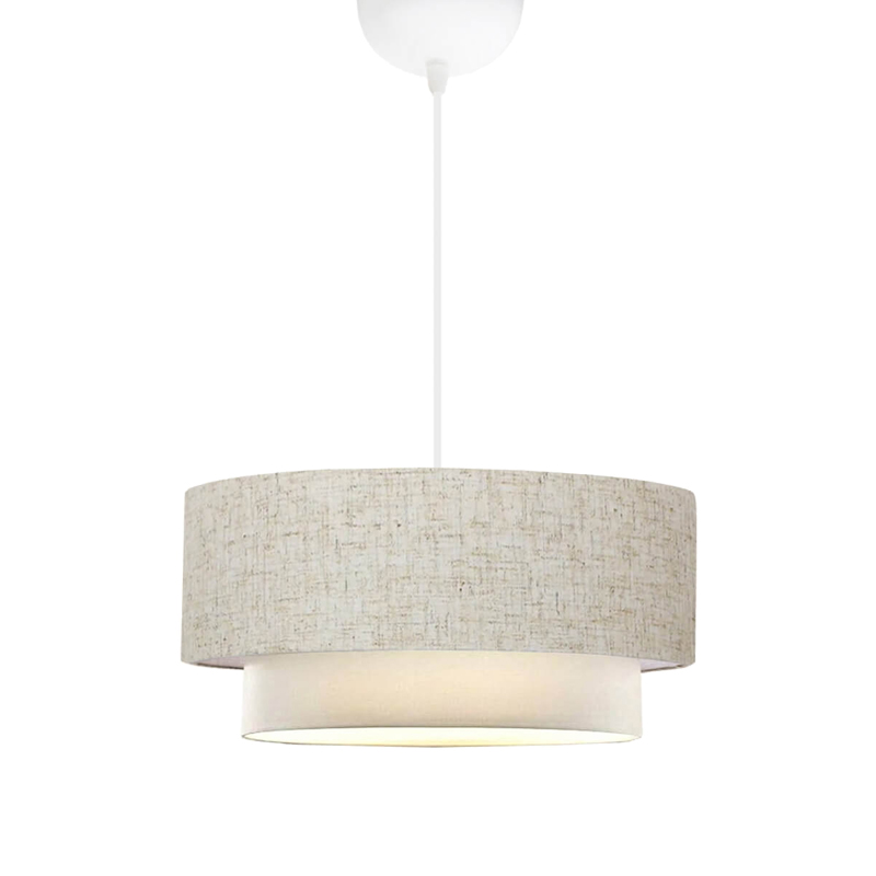 Полилей, Sombre, Кремав, Текстил, 30х30х15см.