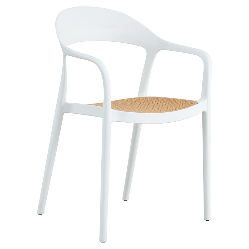 Фотьойл, Ember, Бял, Пластмаса, 52.5х56.5х81см.