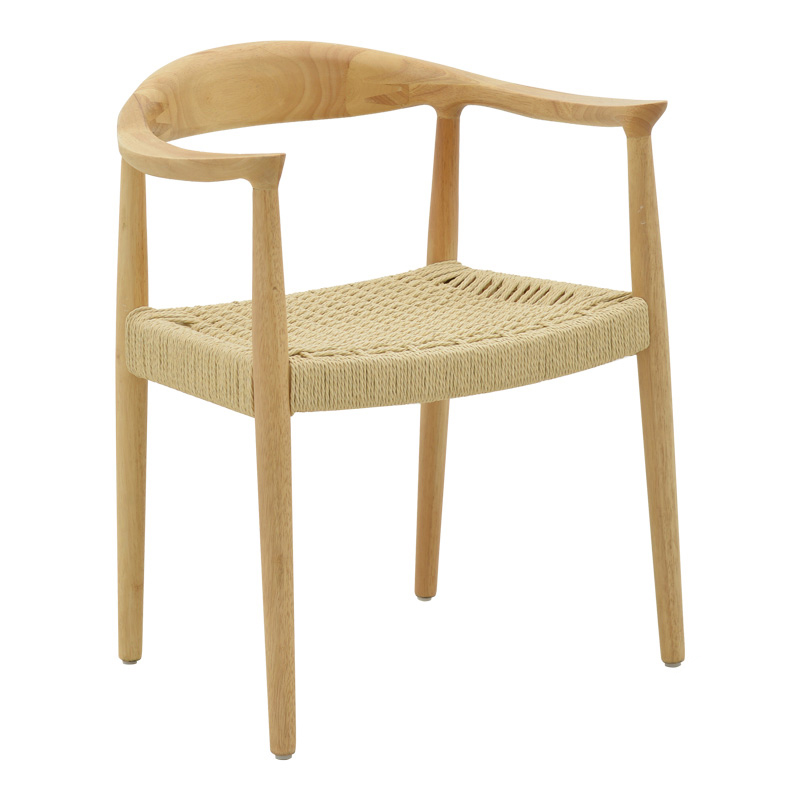 Кресло, Juvan, Натурален, Дърво, 64х53х77см.