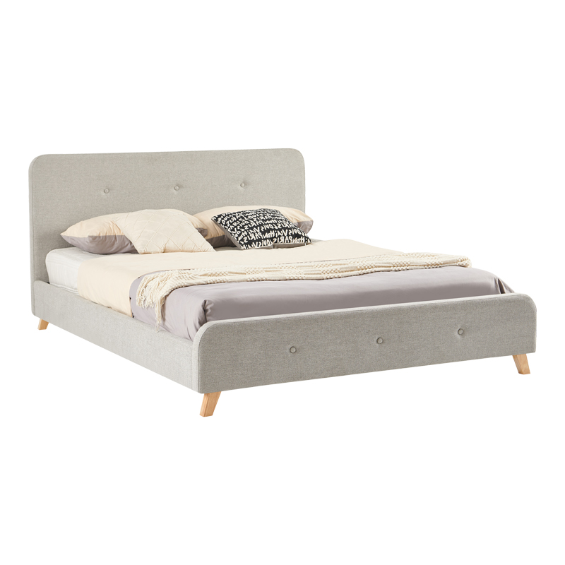 Двойно легло, Restel, Бежов, Текстил, 160х200см.