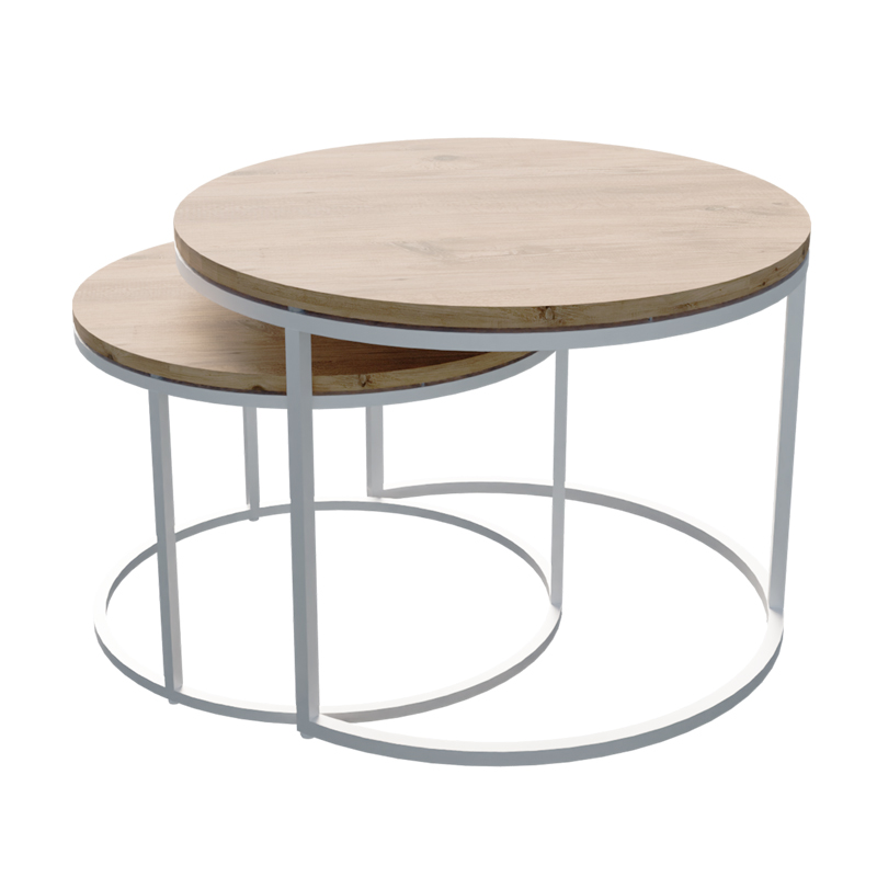 Маса за кафе, Solme, Сонома, Пдч, 75х75х45см.