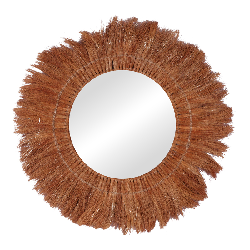 Огледало, Seire, Натурален, Растителни влакна, 50х8см.