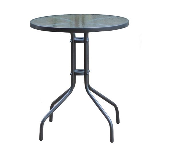 Маса, BALENO, Антрацит, Метал, 60х60см.