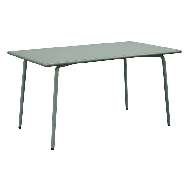 Маса, Flat Table-Pro, Зелен, Метал, 140х80х73см.