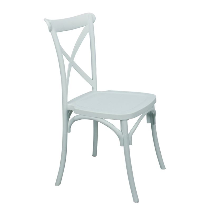 Стол, DESTINY PP Chair White, Бял, Пластмаса, 48х51х90см.