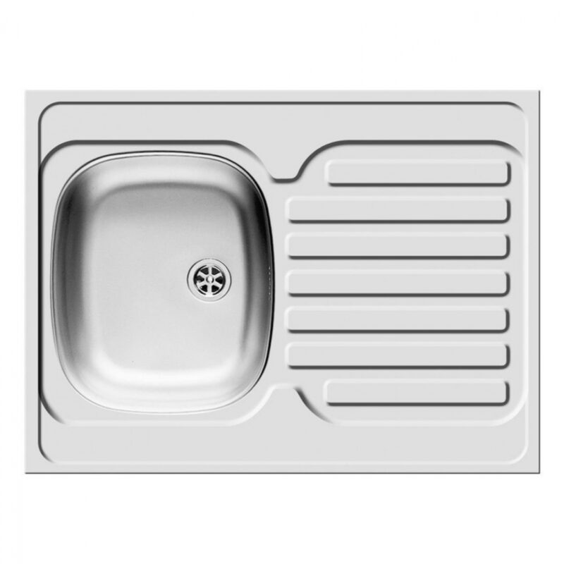 Мивка, PYRAMIS INTERNATIONAL, Сив, Метал, 80х60см.