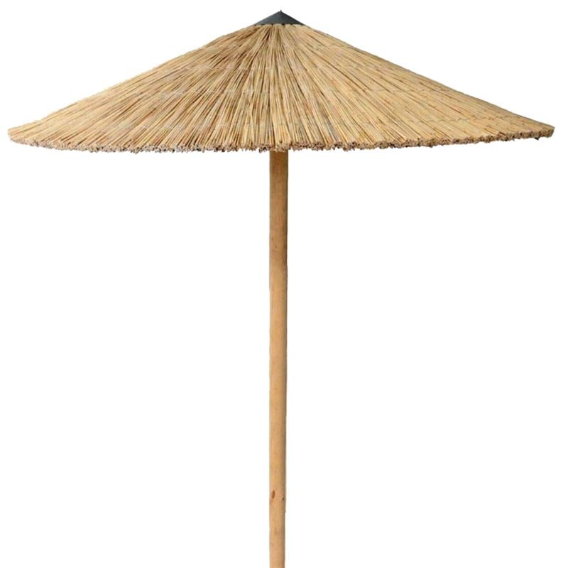 Чадър, Beach UMBRELLA, Натурален, Дърво, Φ250см.