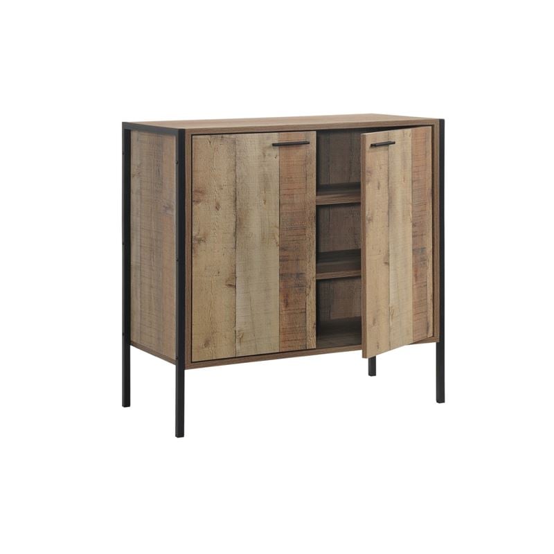 Шкаф за обувки, PALLET-W, Орех, Мдф, 80х40х80см.