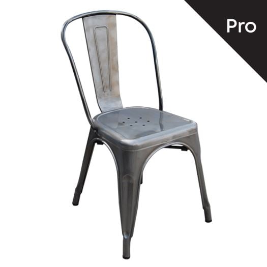 Стол, RELIх Chair-Pro Metal, Сив, Метал, 45х51х85см.