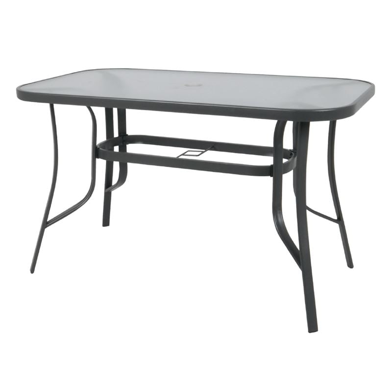 Маса, RIO Table, Антрацит, Метал, 120х70х71см.