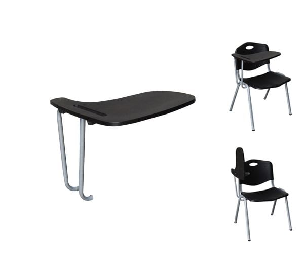 Черна дъска, STUDY, Черен, Пластмаса, 43х30х1см.