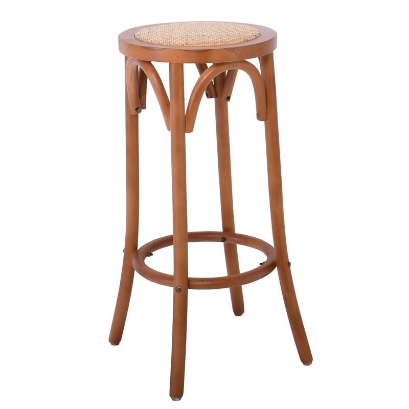 Бар стол, VIENNA, Орех, Дърво, 36х36х71см.