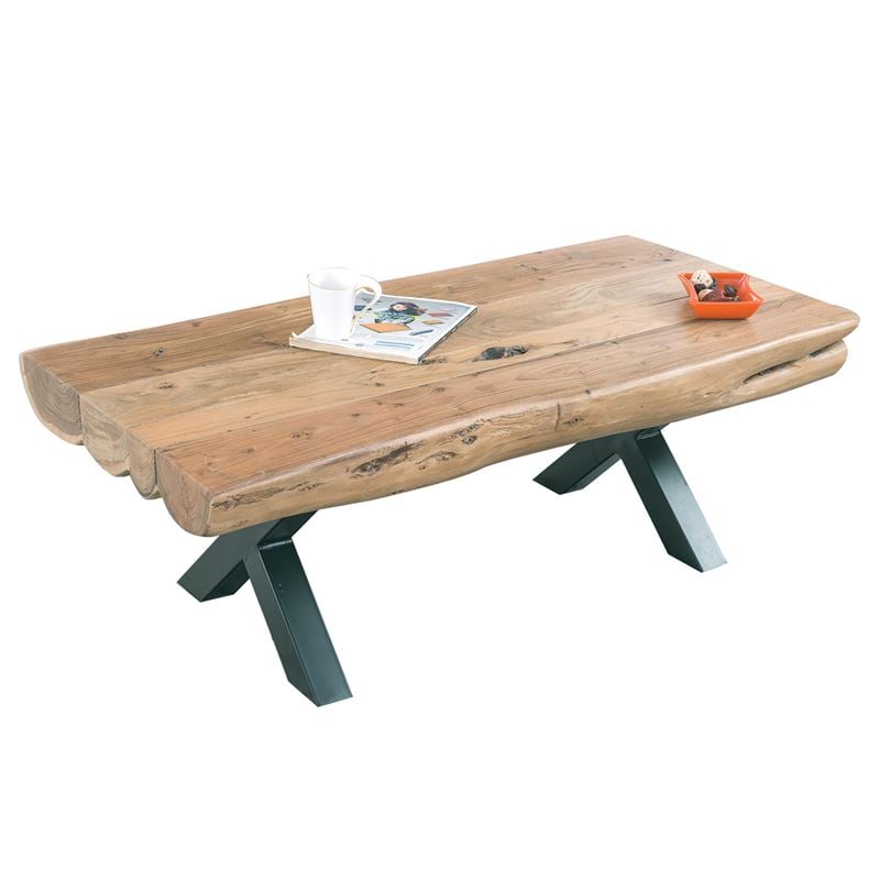 Маса, VILLAGE, Натурален, Дърво, 118х60х40см.