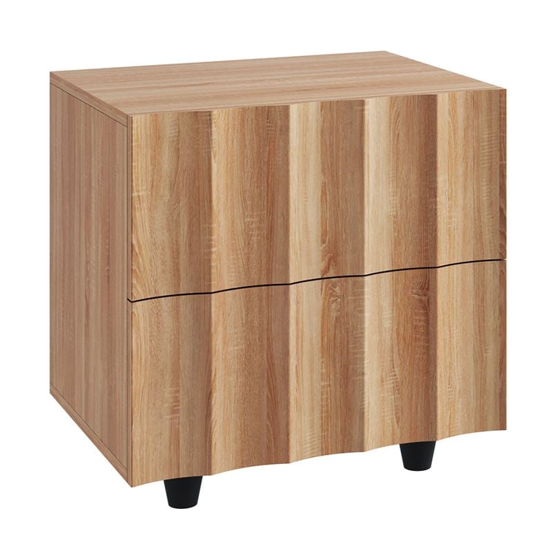 Нощно шкафче, MOTION, Натурален, Мдф, 48х40х50см.