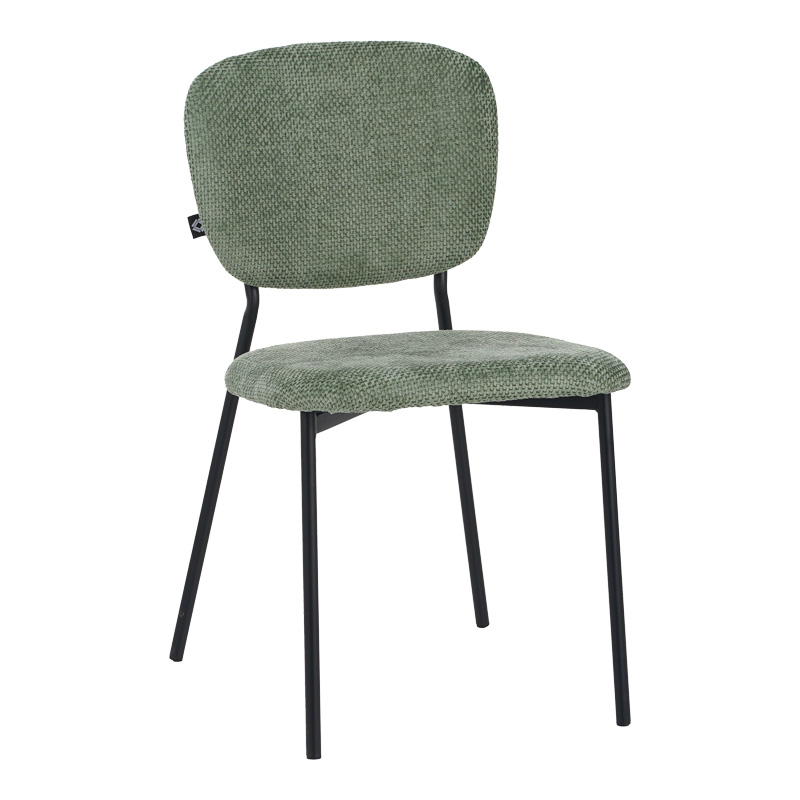 Стол, Cathair, Зелен, Текстил, 48х53х82см.