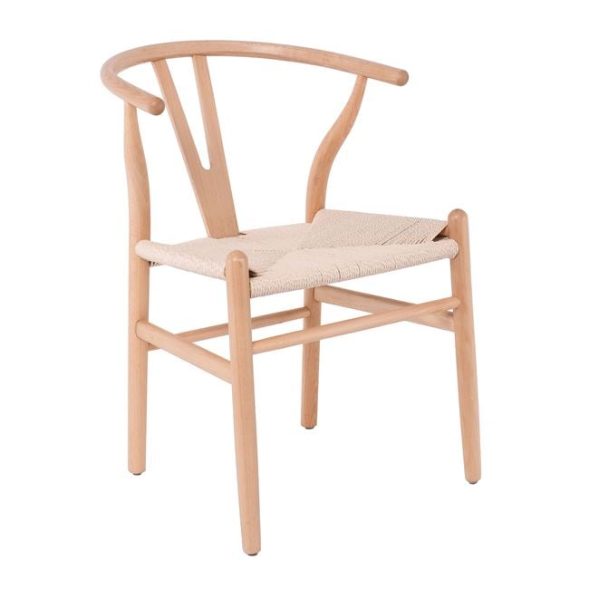 Стол, LIMA-W, Натурален, Дърво, 56х55х76см.