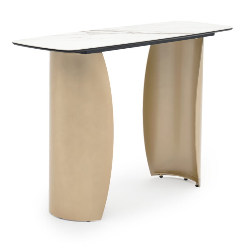 Конзола, SM18088, Бял, Керамика, 120х40х76см.