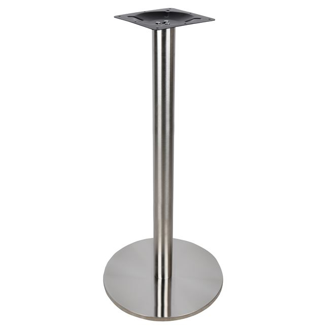 Основа за маса, HM418, Сребрист, Хром