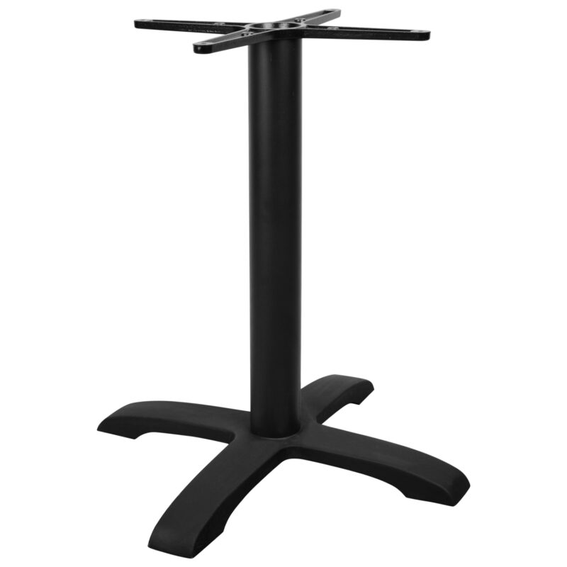 Основа за маса, HM406, Черен, Чугун, 45х45см.