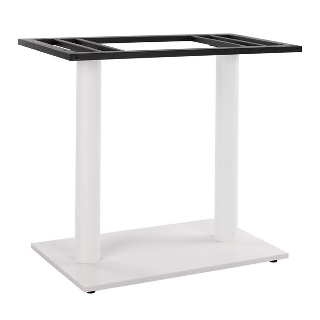 Основа за маса, HM435.12, Бял, Метал, 40х70х72см.