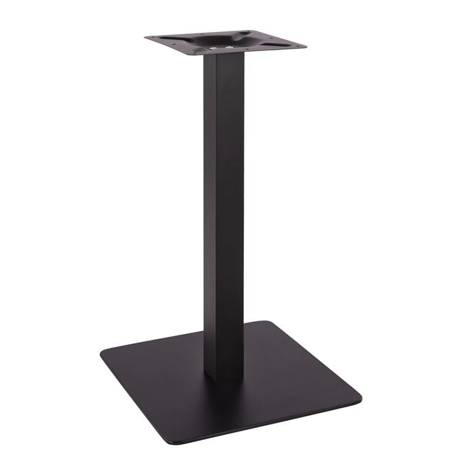 Основа за маса, Black Matte, Черен, Метал, 40х40х72см.