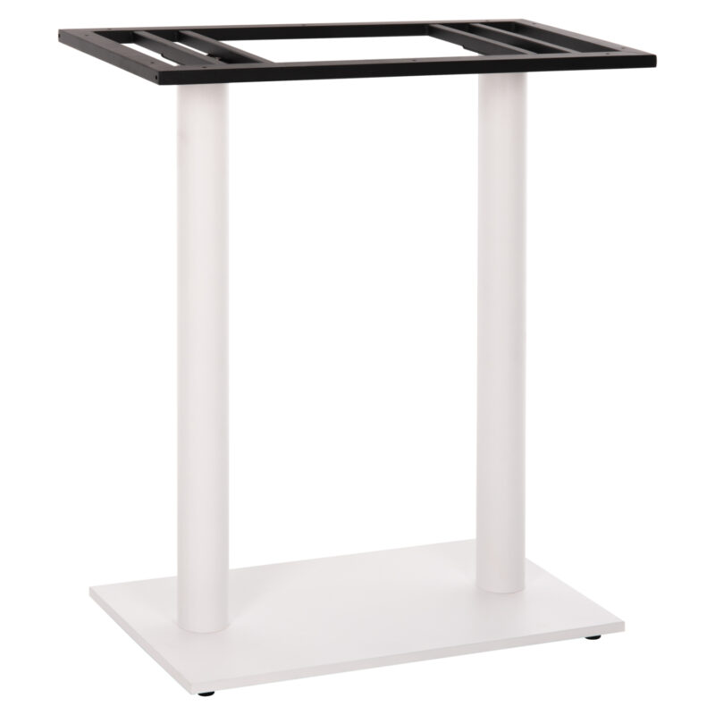 Основа за маса, HM478.02, Бял, Метал, 40х80х90см.