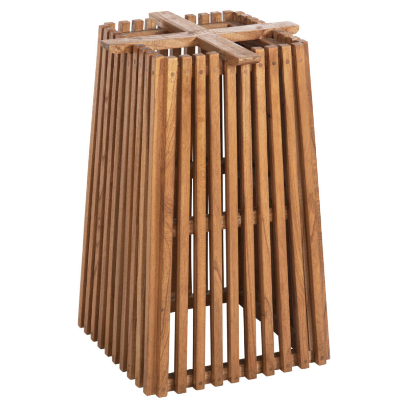 Основа за маса, HM9460.11, Натурален, Дърво, 45х45х73см.