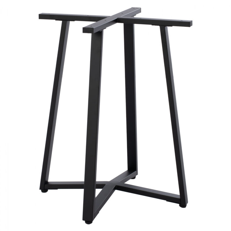 Основа за маса, HM470.01, Черен, Метал, 60х60х72см.