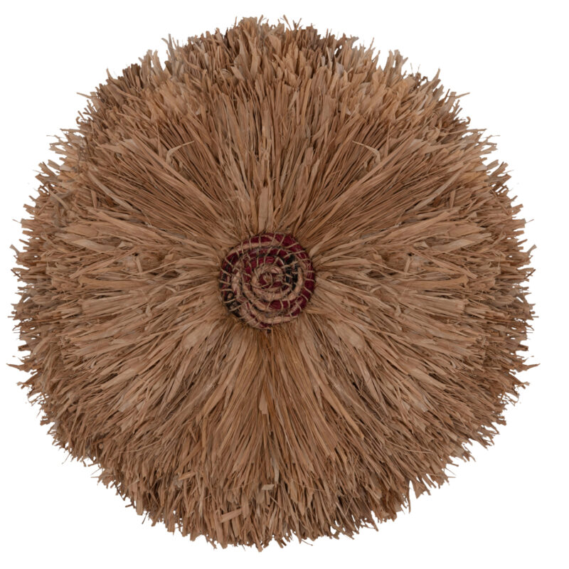 Декорация за стена, HM4717, Натурален, Растителни влакна, Φ60см.