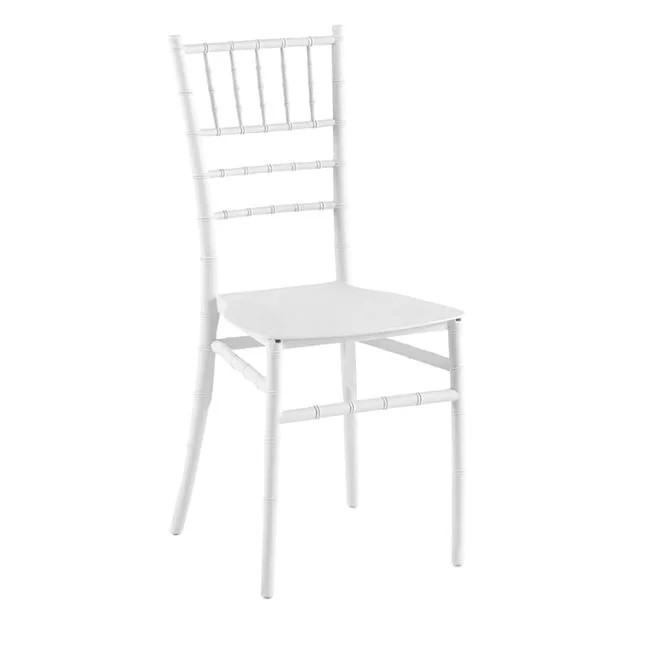 Стол, ILONA-W, Бял, Пластмаса, 39х47х89см.