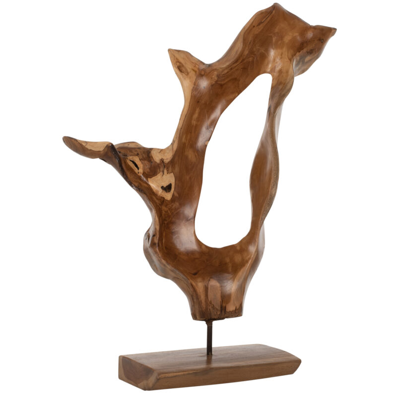 Декорация за маса, TABLE DECOR, Натурален, Дърво, 26х16х70см.