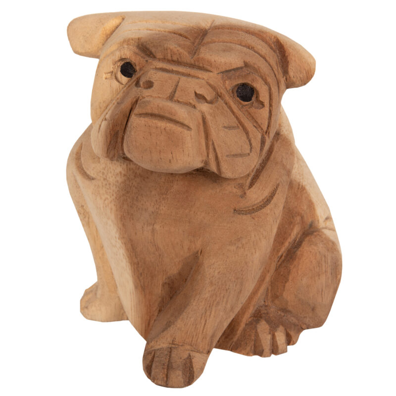 Декорация, HM7923, Натурален, Дърво, 9х8х12см.