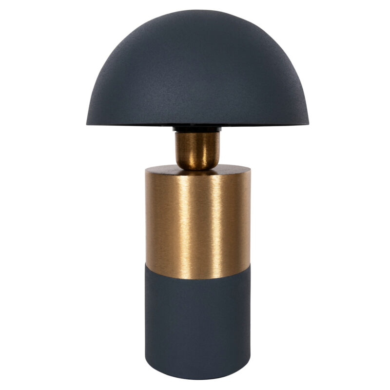 Настолна лампа, Pune, Антрацит, Пластмаса, 20.5х32см.