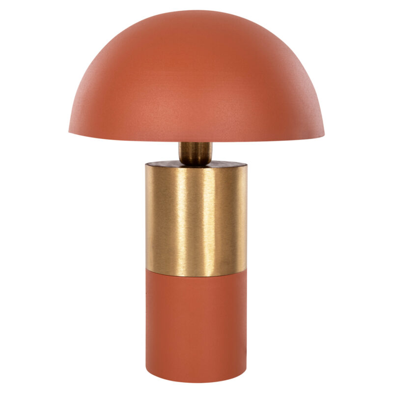 Настолна лампа, HM4252.08, Оранжев, Пластмаса, 31х44см.