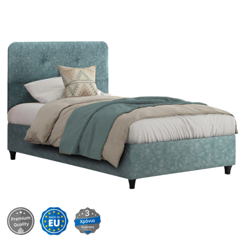 Легло, HM648.27, Зелен, Текстил, 120х200см.