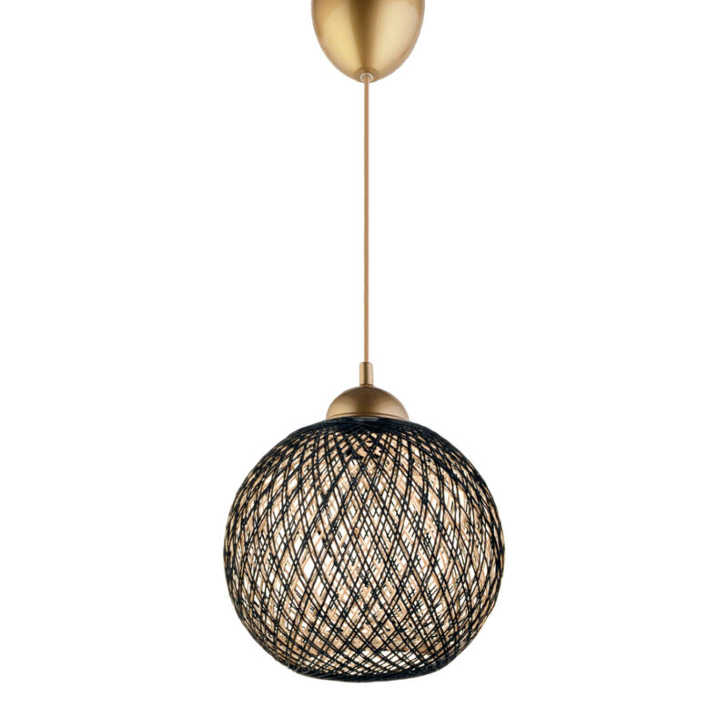 Осветително тяло, HM7352.03, Черен, Пластмаса, 22х55см.