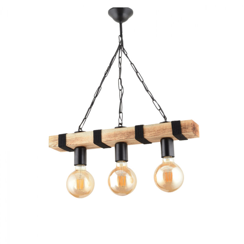 Полилей, HM7504, Натурален, Дърво, 50х70см.