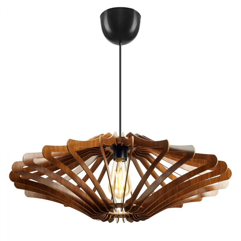 Осветително тяло, HM7351.01, Орех, Мдф, 47х55см.