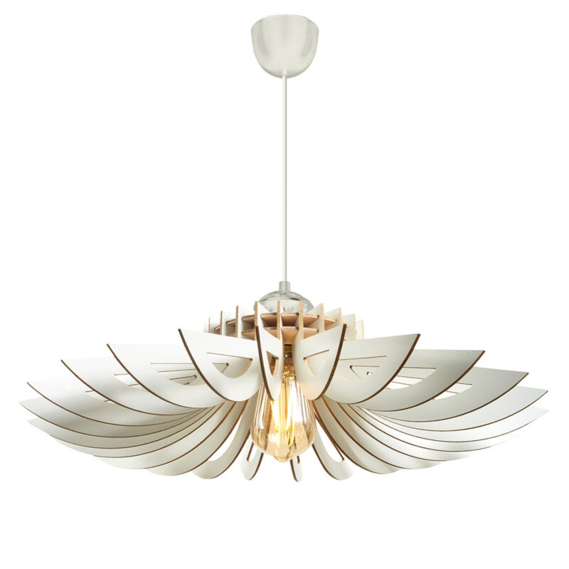 Полилей, HM7348.02, Бял, Мдф, 68х50см.