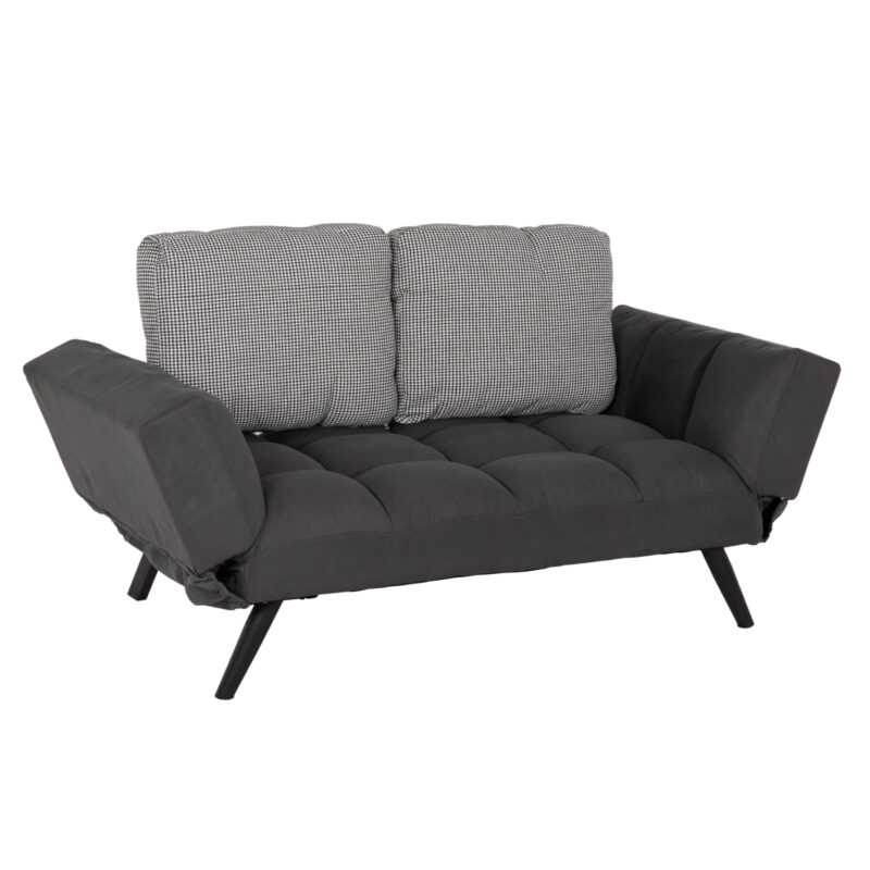 Диван, HM3169.01, Сив, Текстил, 190х75х89см.