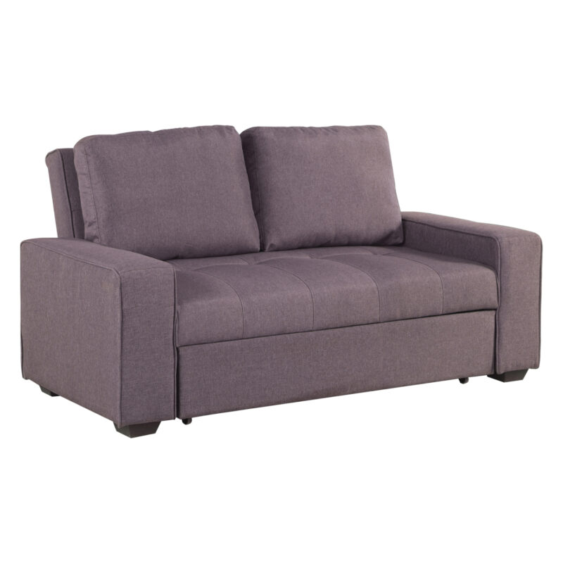 Диван, Kanna, Кафяв, Текстил, 176х102х91см.