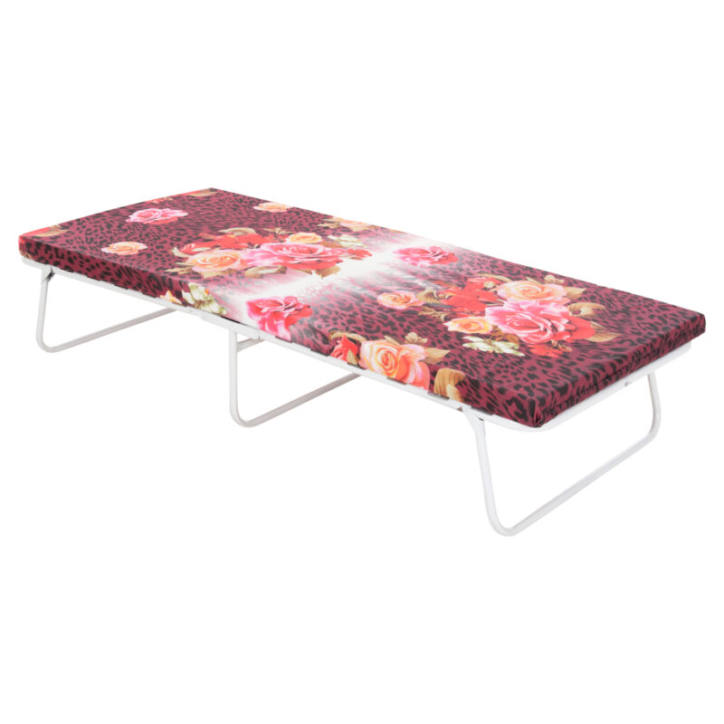 Легло, Camp Bed, Бял, Мемори пяна, 180х80см.