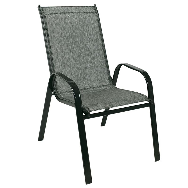 Фотьойл, RIO, Сив, Текстил, 55х74х91см.