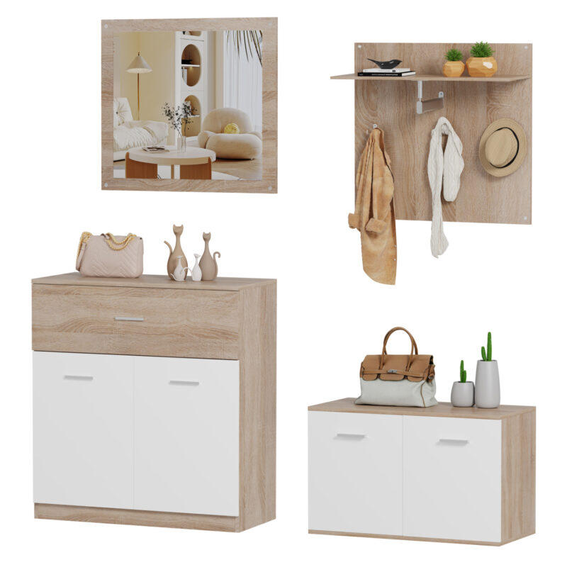 Комплект за антре, DIONNE, Сонома, Пдч, 4см.