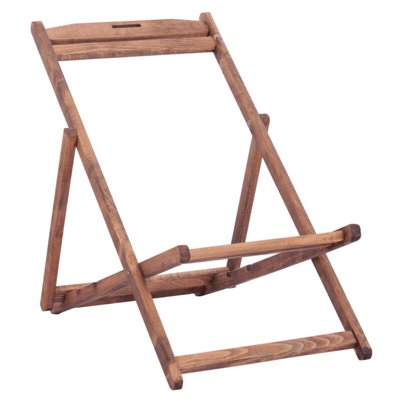 Шезлонг, HM5798.01, Орех, Дърво